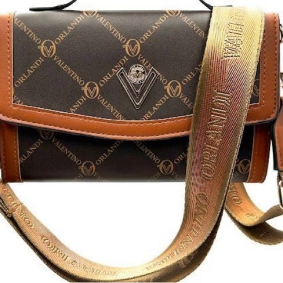 Valentino Orlandi Brown Crossbody Bag - Picture 2 of 5